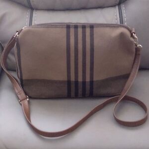 Parfois Striped Shoulder Bag
